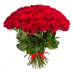40 red rose bunch